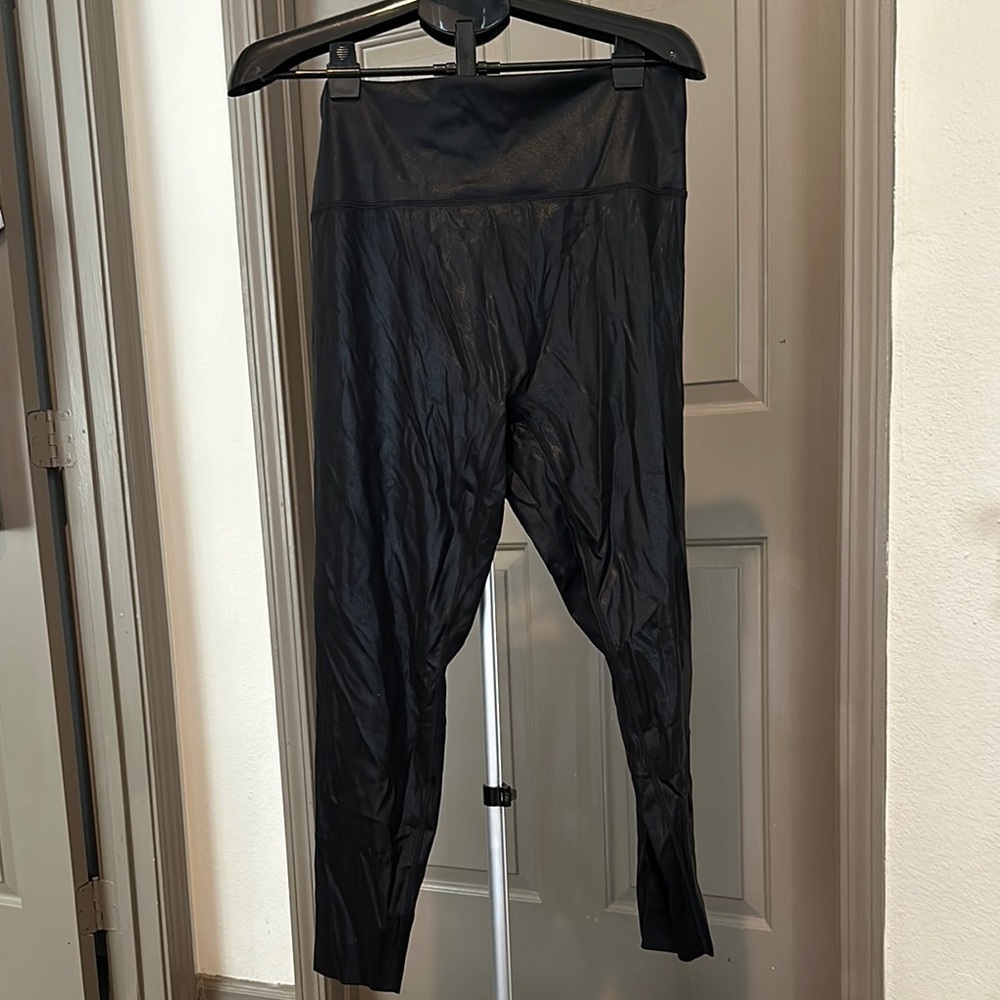 Glossy Black Leggings